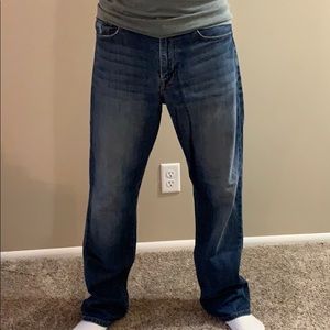 Men’s Lucky Brand jeans.